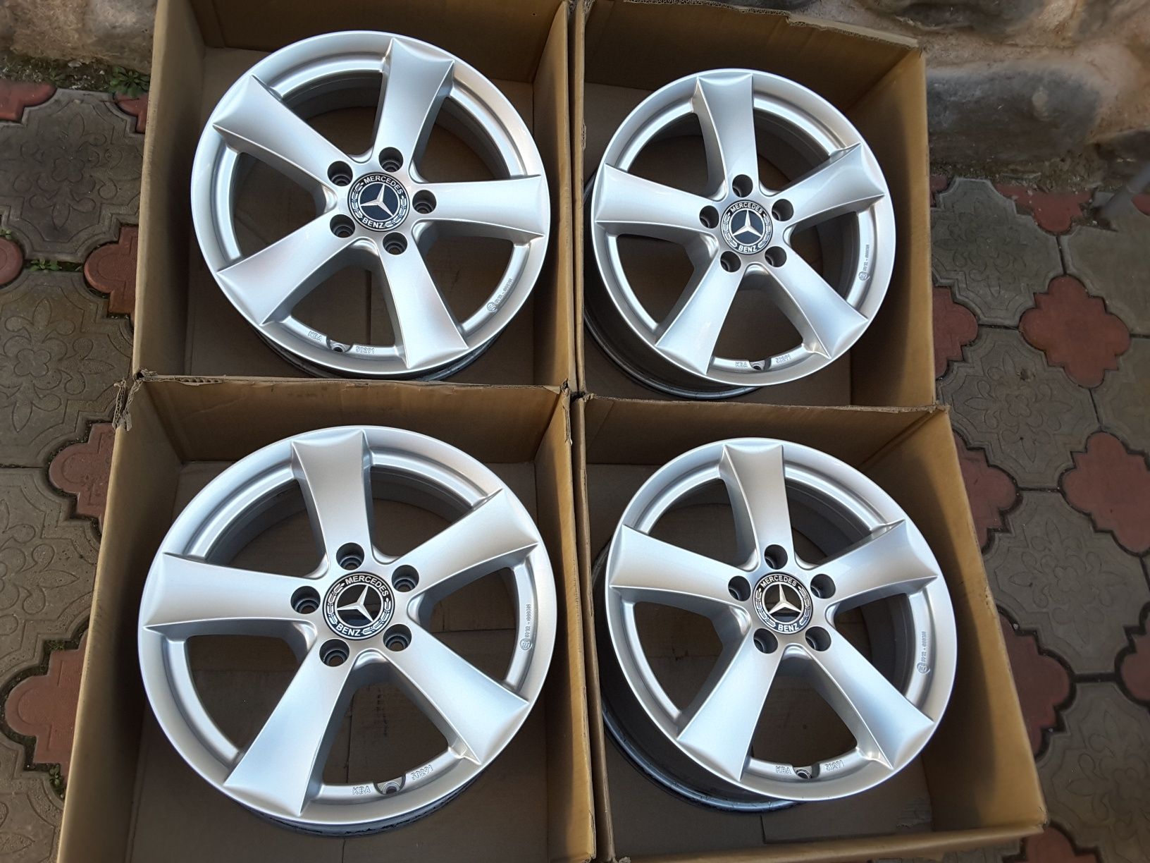 jante aliaj 16; 5x112; Mercedes V class, Vito w447, w639