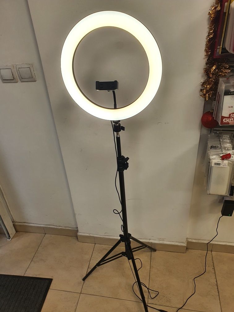 НОВА Ринг LED лампа Tik Tok Instagram 36см + СТАТИВ 210см