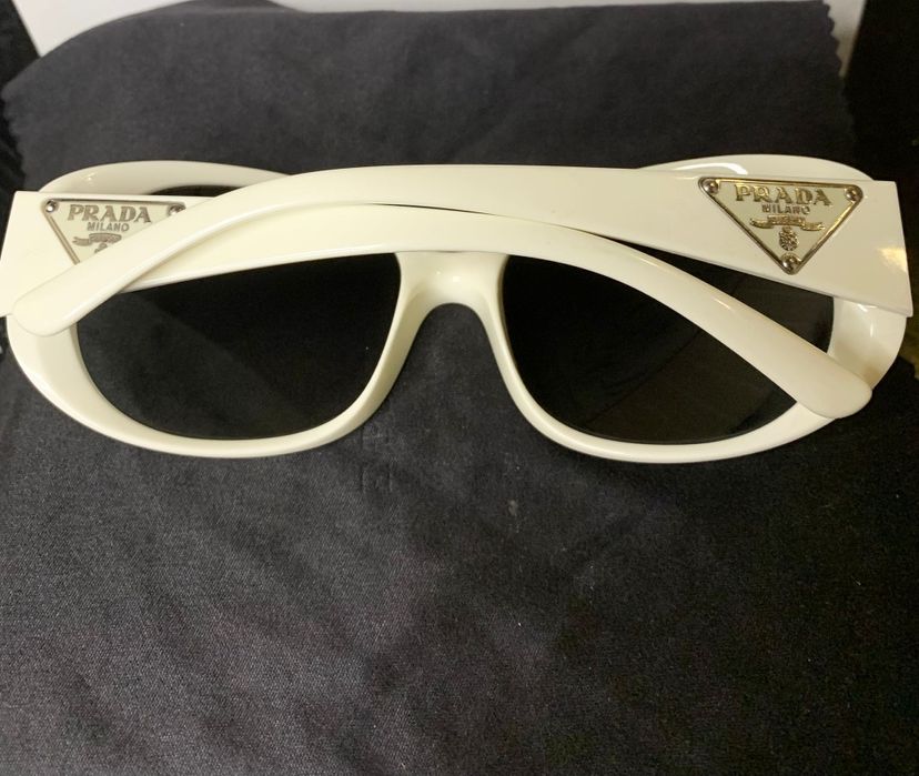 Ochelari prada albi