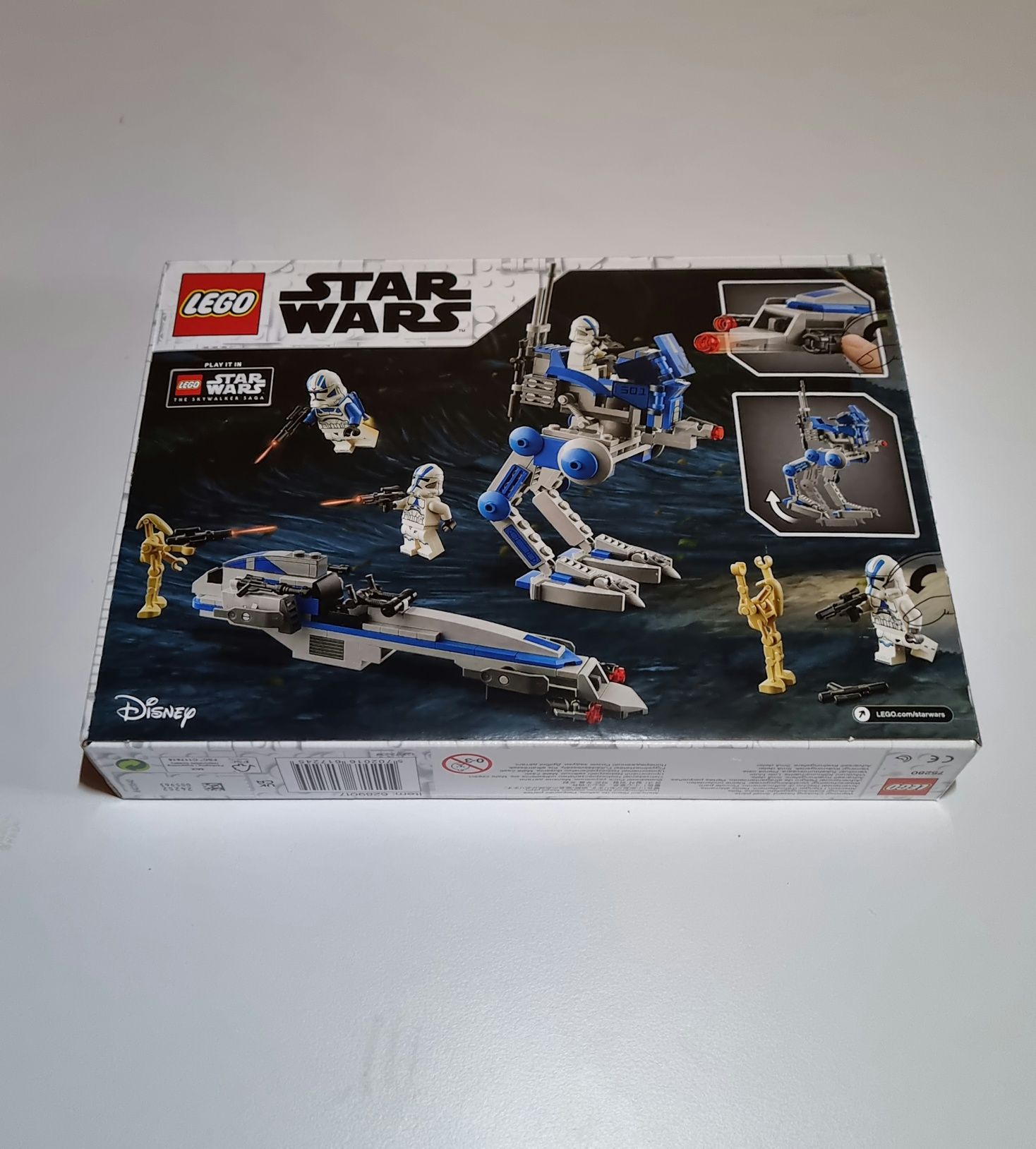 LEGO Star Wars - Clone Troopers din Legiunea 501 75280,  SIGILAT