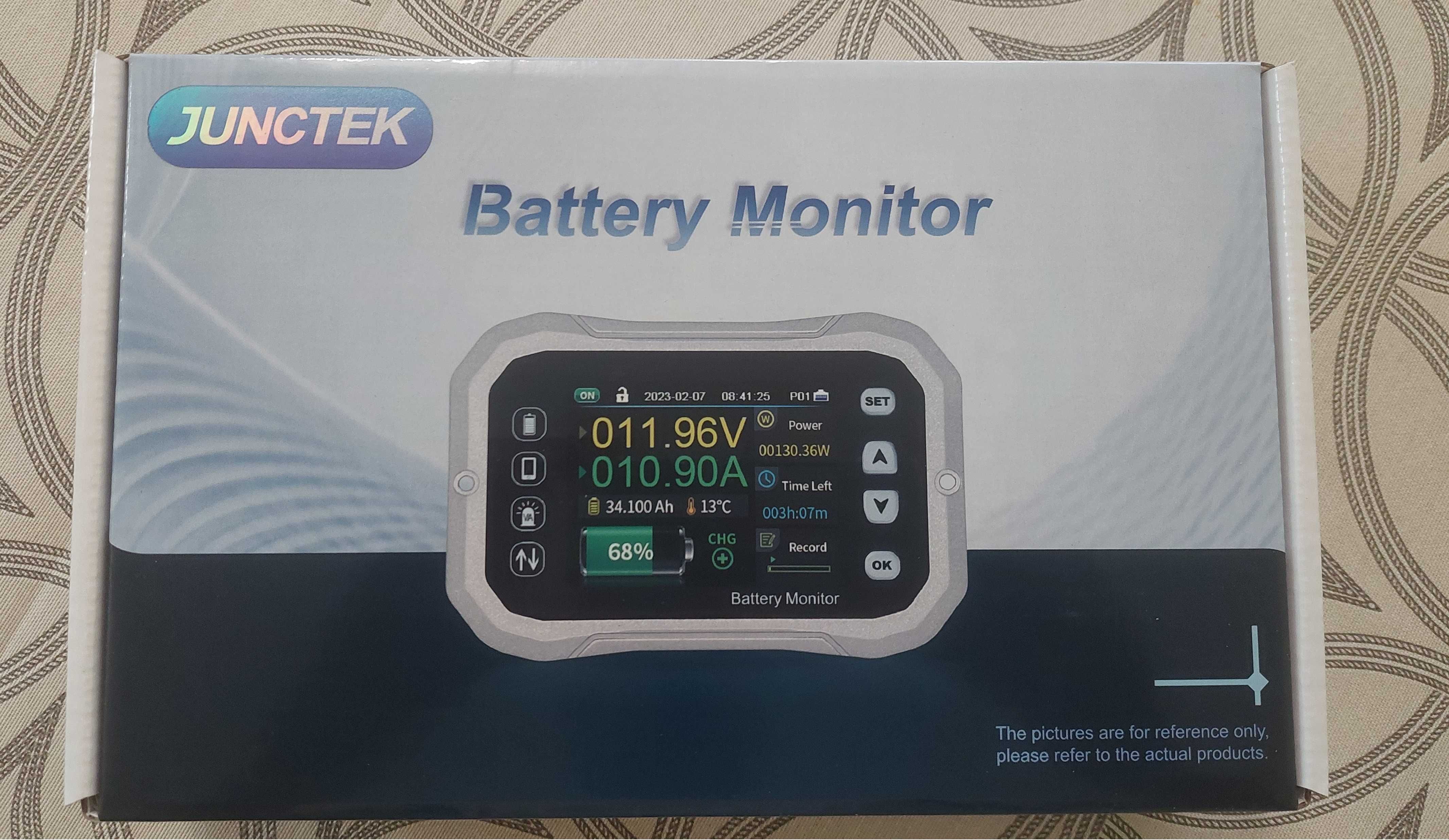 2023 НОВ KH140F Bluetooth монитор за батерия 0-120V 400A