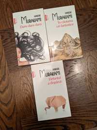 3 cărți de Haruki Murakami