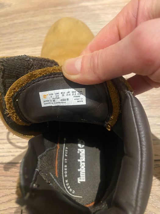 Детски боти Timberland, 35 номер