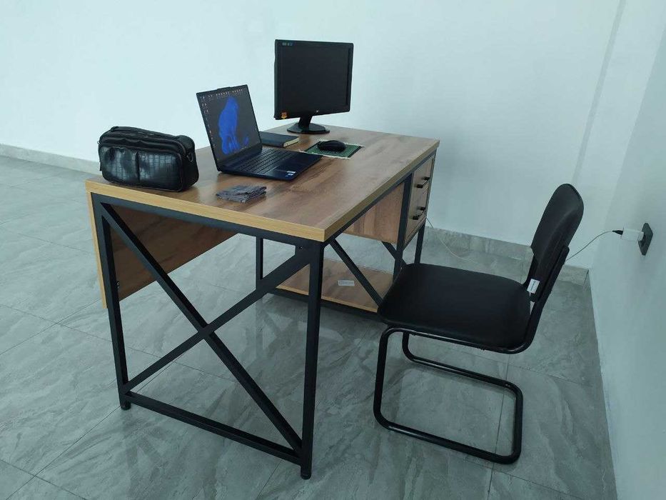 Офис учун Стол 2 жуфт  + 2 жуфт стул бонус