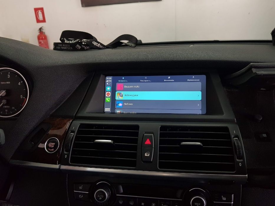 CarPlay Android Auto BMW F01 F10 F15 F25 F30 G30 E60 E70 E90 X3 X5 X6