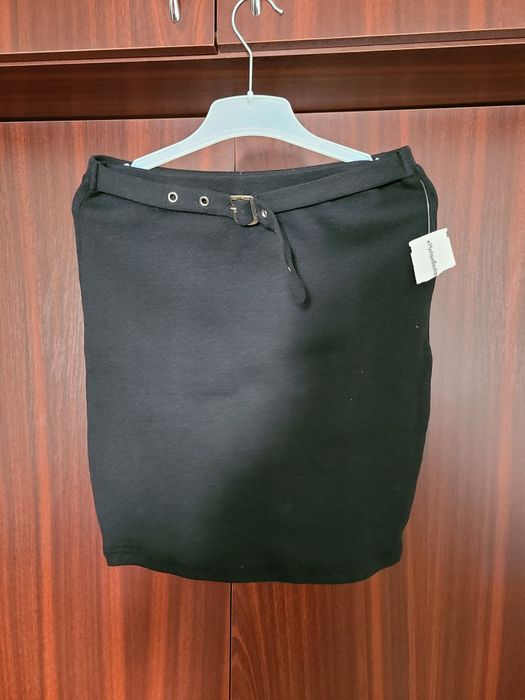 Fusta de blugi mini elastica