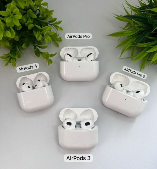 Airpods pro 2 Airpods 4 Airpods 3 Airpods 2  Наушники Аирподс Эйрподс