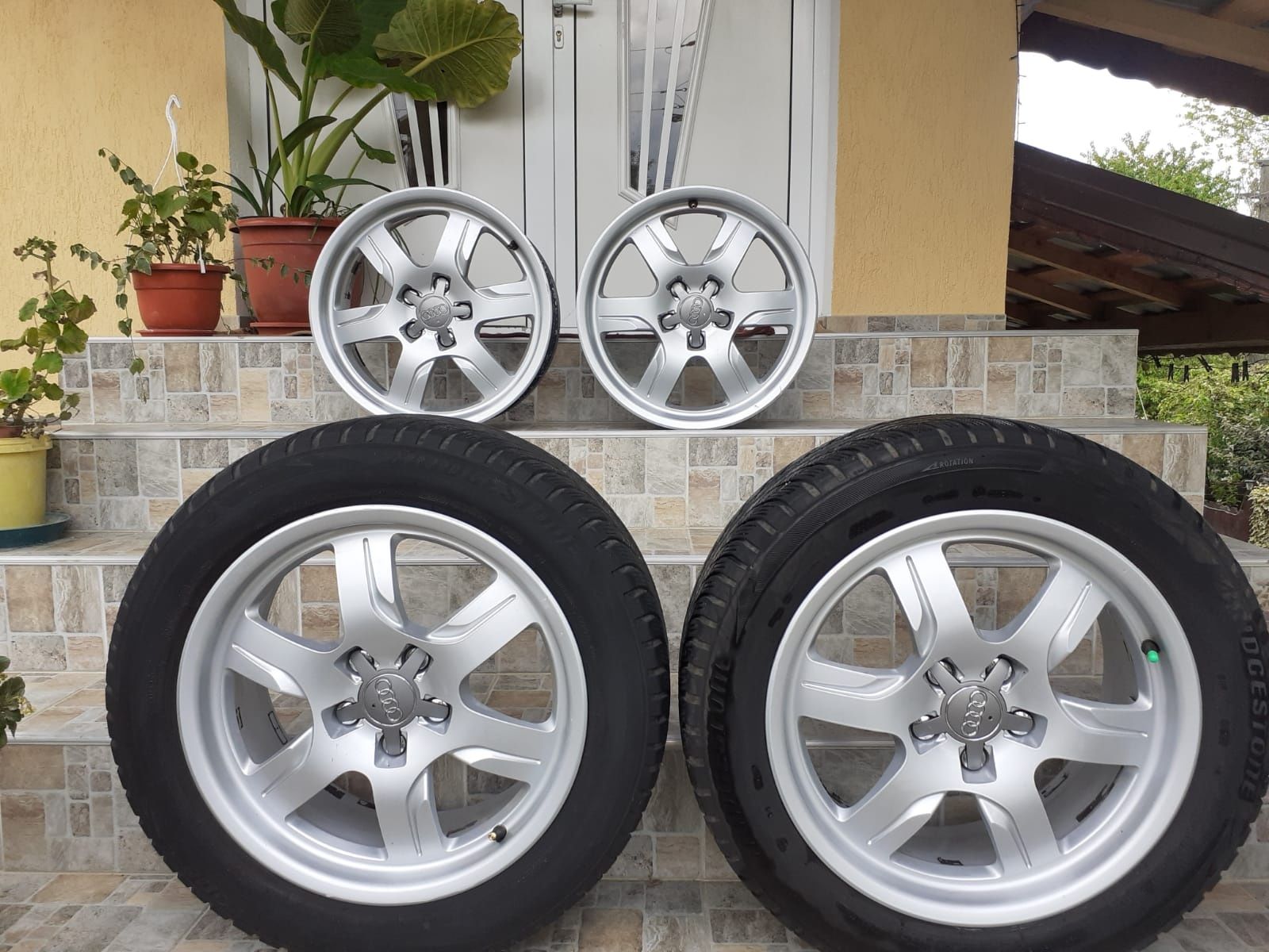 Set jante OEM Audi 17" 5x112(A4, Vw, Skoda)