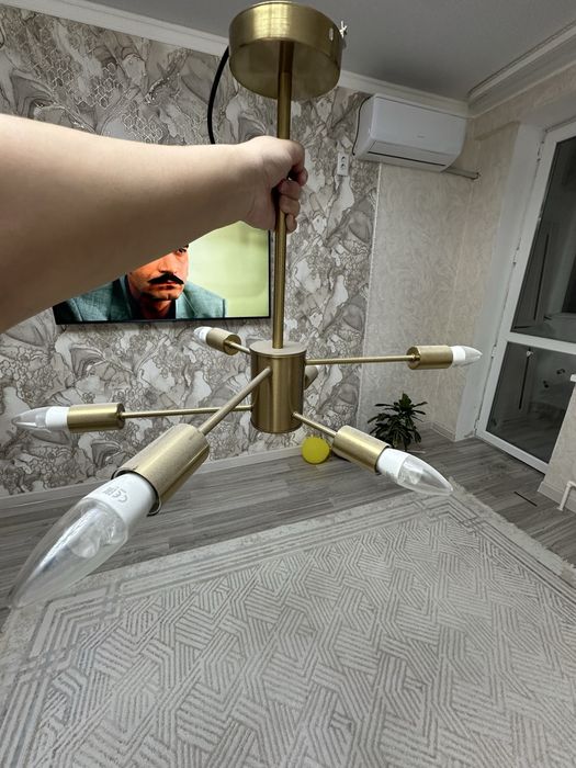 Люстра 6 рожковая