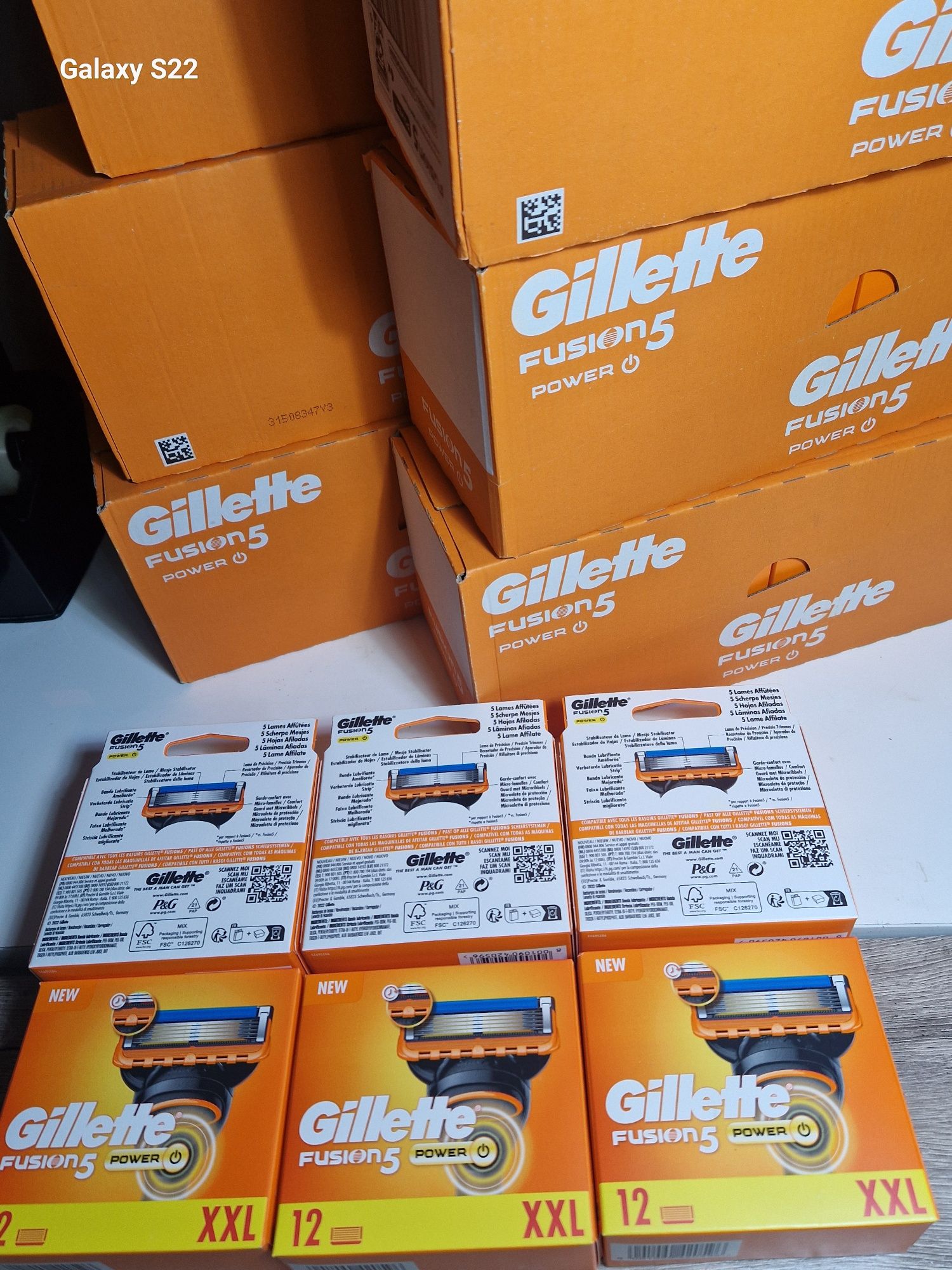 Ножчета за бръснене Gillette Fusion Power /резерва/ ОРИГИНАЛНИ
