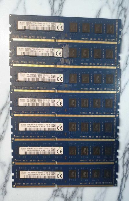 Memorie PC 16GB DDR3 1600, Kit 2 x 8GB DDR3L 1600 Hynix, Garantie