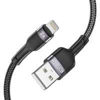 Кабел зa зареждане USB към Lightning 25см 3А от Tech-Protect
