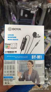 Петличный микрофон BOYA (новый)