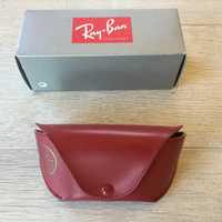 НОВА 100 % оригинална червена кутия калъф за очила RAY-BAN
