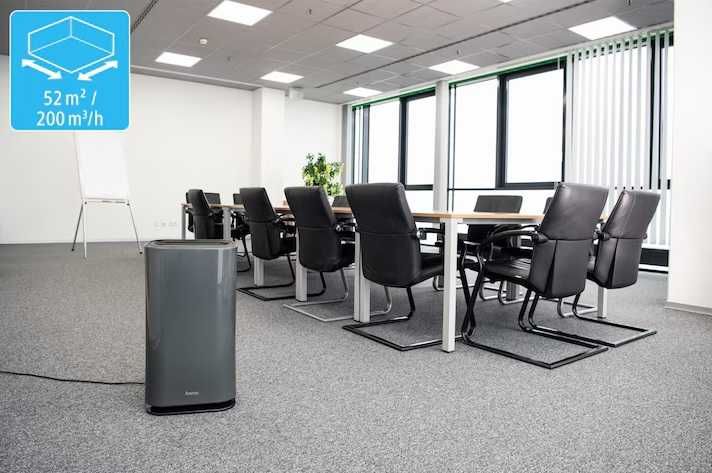 Purificator cu ionizare,senzor aer,touch panel si telecomanda,sigilat