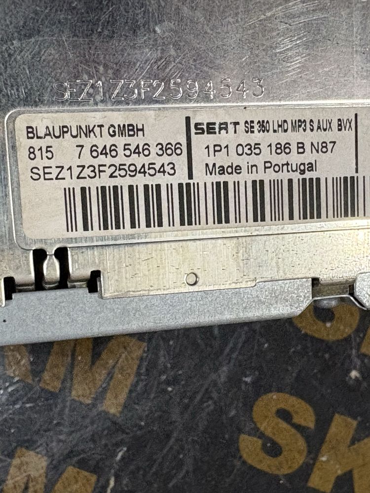 Seat leon 2008 година сд радио