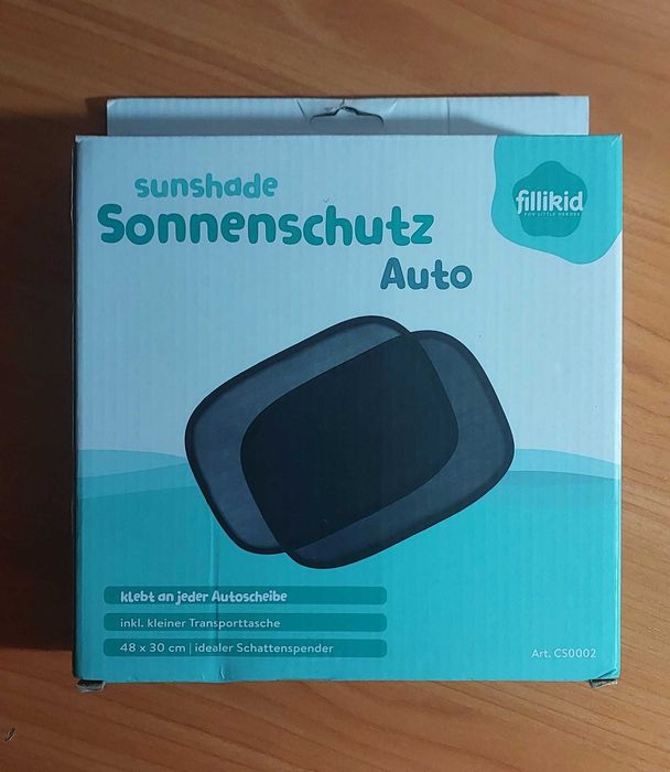 Parasolar auto 2 bucati /set FILLIKID / 48*30 cm