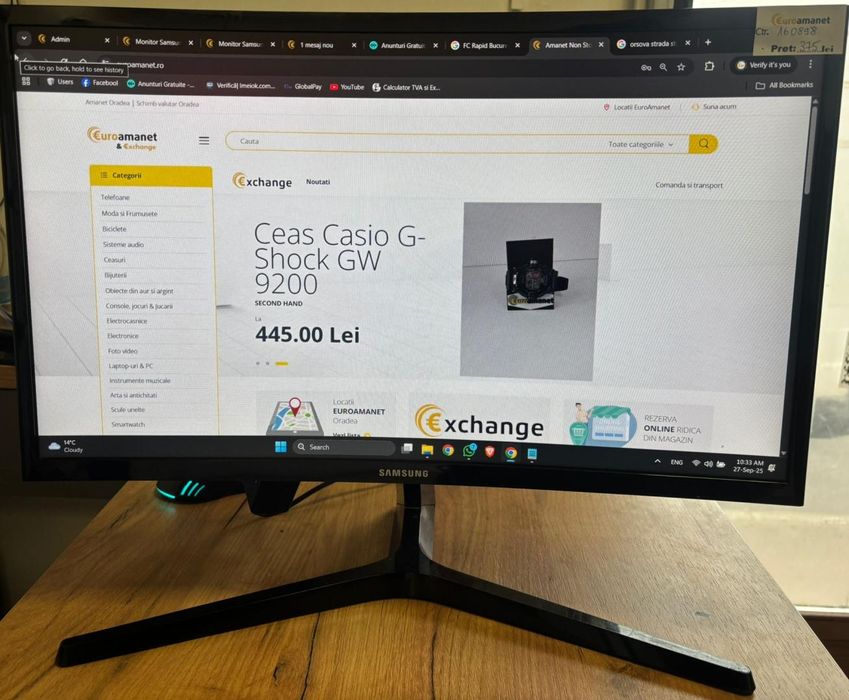 Monitor Samsung C24RG50FZR -A-