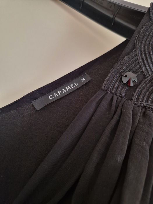 De vânzare rochie din mătase naturala Caramel