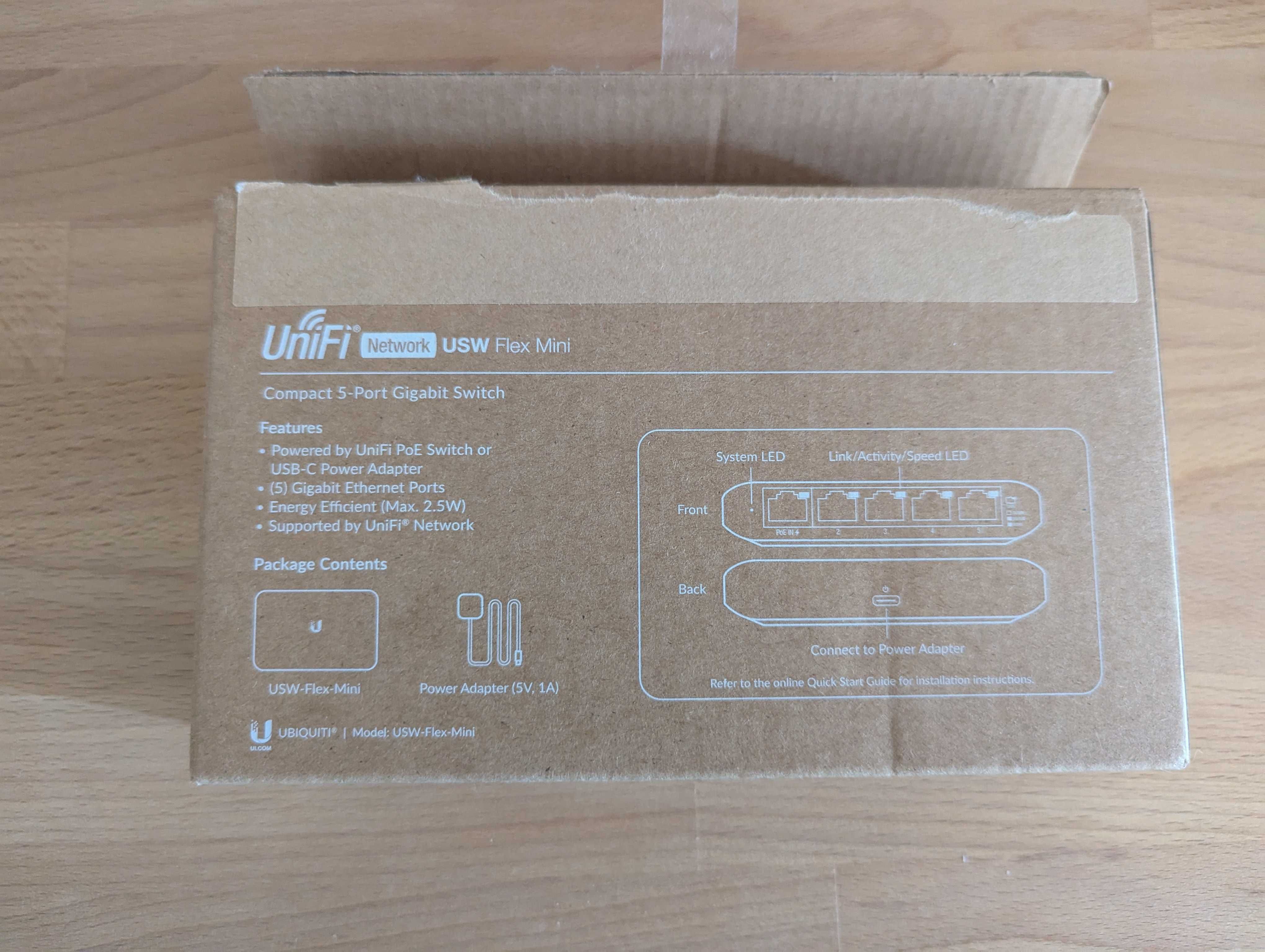 Суич Ubiquiti Flex Mini USW-Flex-Mini