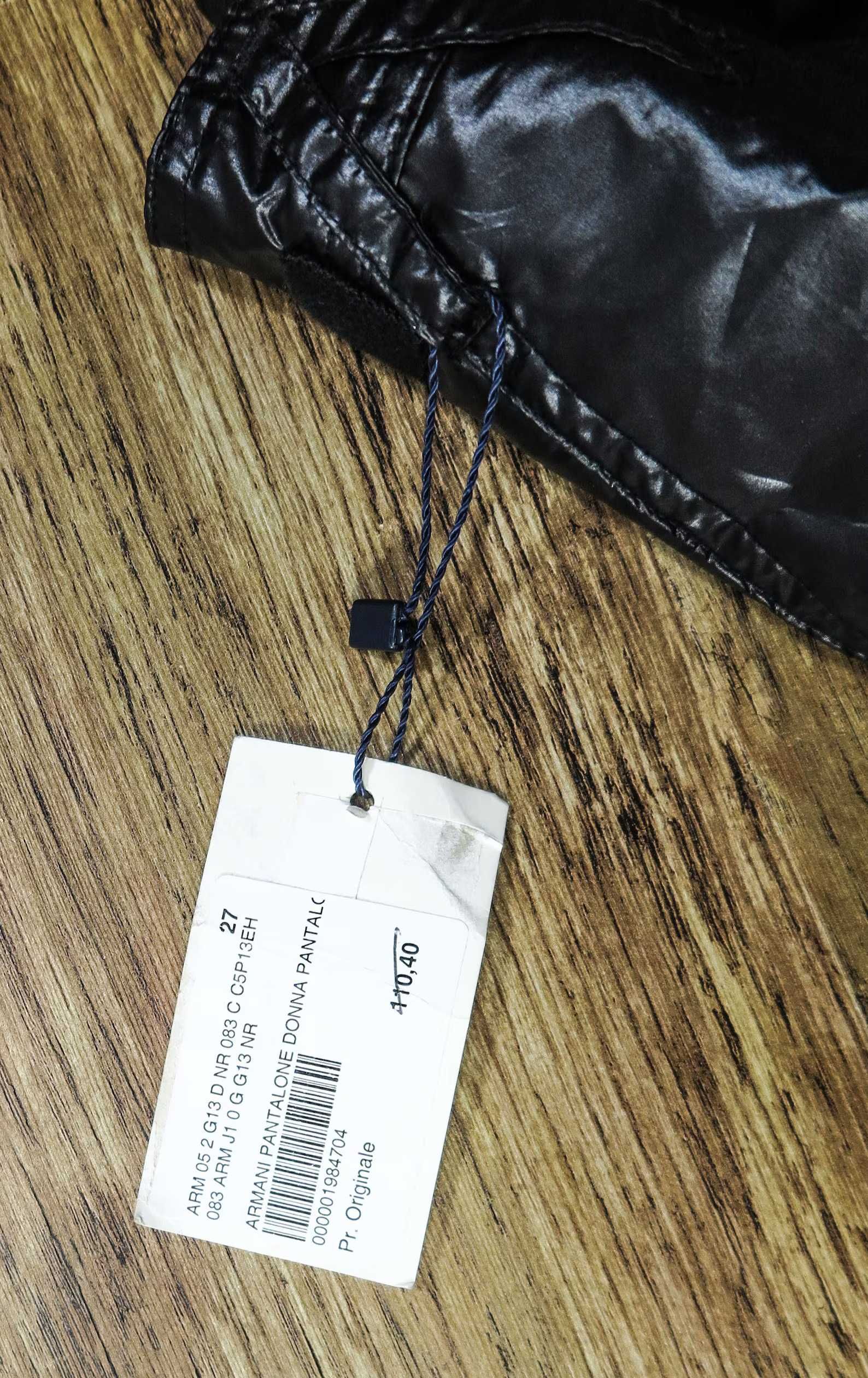 ARMANI  Capri  Shiny Relaxed Fit Оригинални дамски панталони Размер 27
