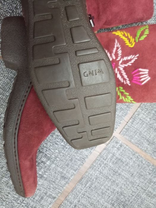 Сапоги женские зимние  замшевые размер 38