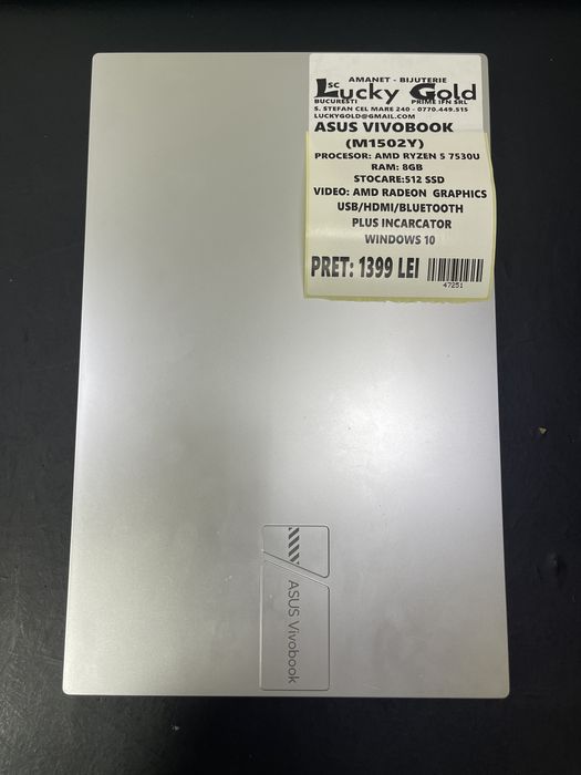 Asus VivoBook Amd Ryzen 5 /8 Gb Ram /512 GB SSD #47251