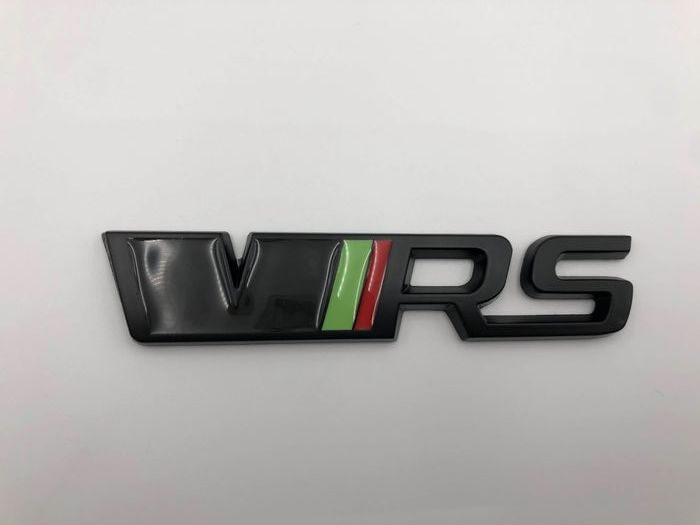 Emblema Skoda VRS spate negru