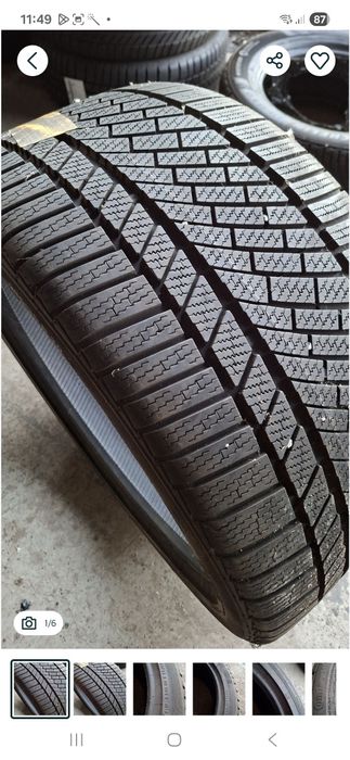 1buc 285 35 R20 Continental iarna M+S cauciuc anvelopa ms 20