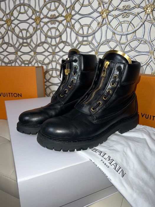 Balmain  кожени Боти
