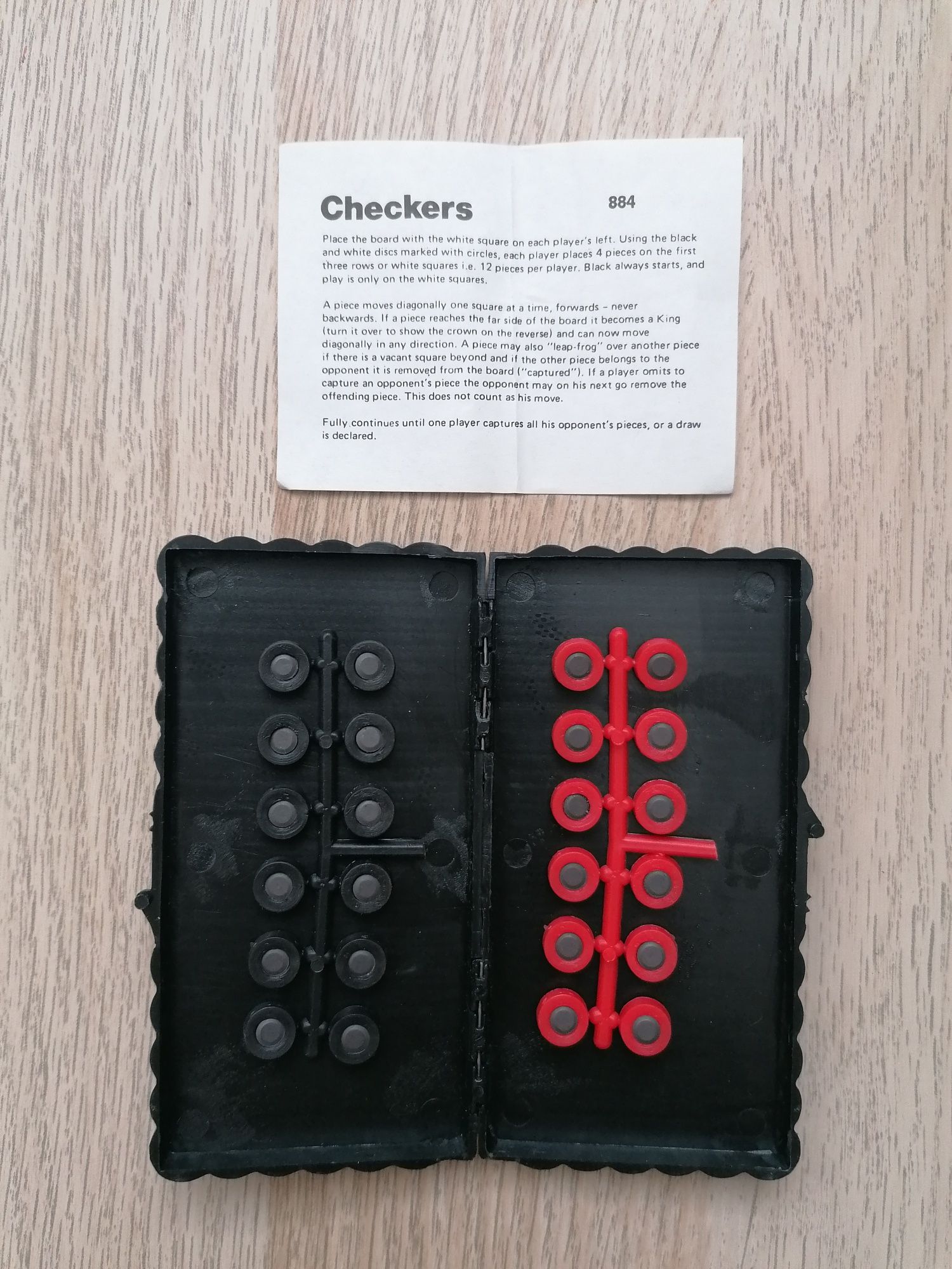 Joc magnetic Checkers