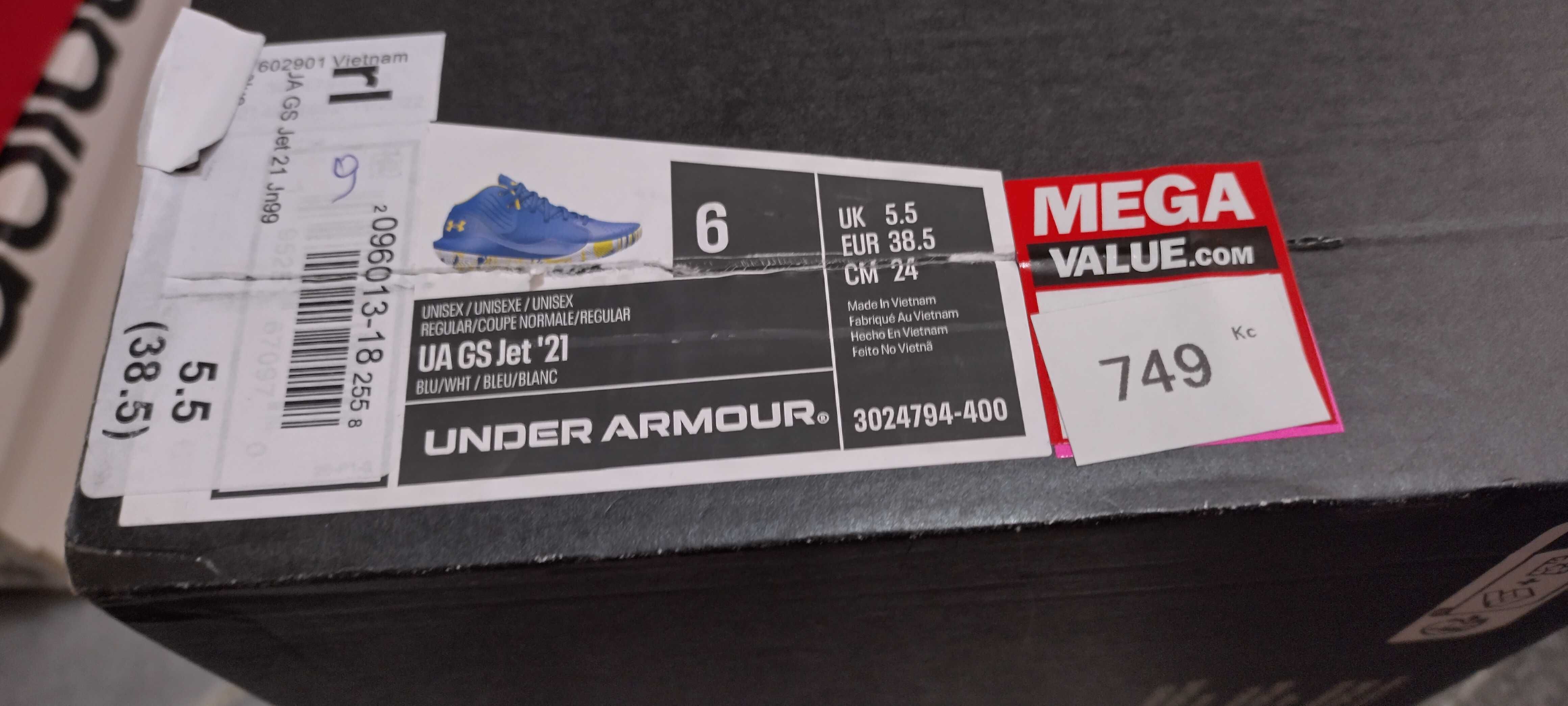 Маратонки Under Armour 38.5н