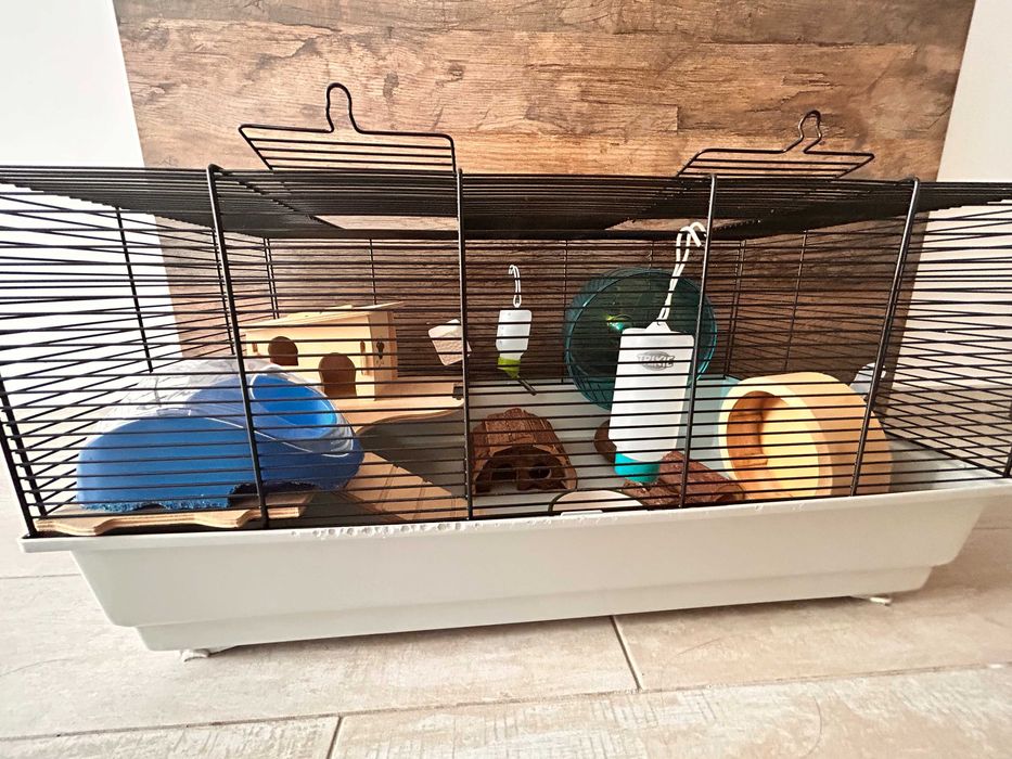 cusca hamsteri complet echipata pentru 1 sau 2