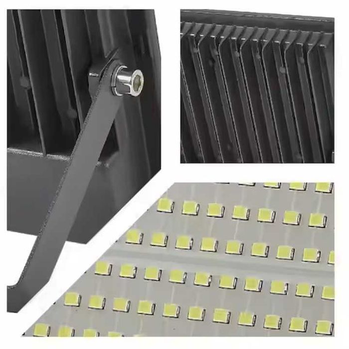 LED прожектор 400W, 28000 lm, 6500 K, студено бяло, IP66