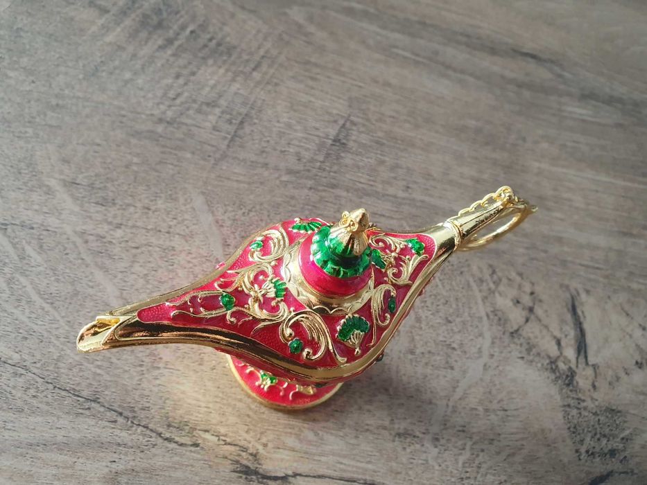 Lampa lui Aladdin din Dubai (rosu, mic) | Perfect pt cadou