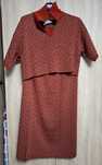 Compleu portocaliu fusta si bluza Trendyol L 42