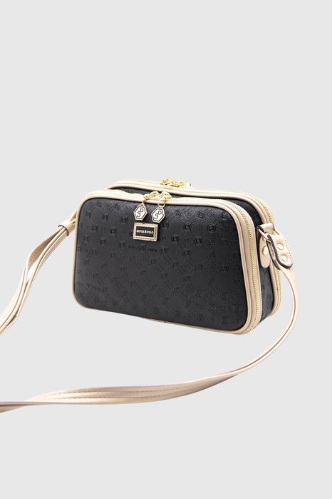 НОВО! ЛИКВИДАЦИЯ! Малка дамска чанта с три отделения Silver&Polo