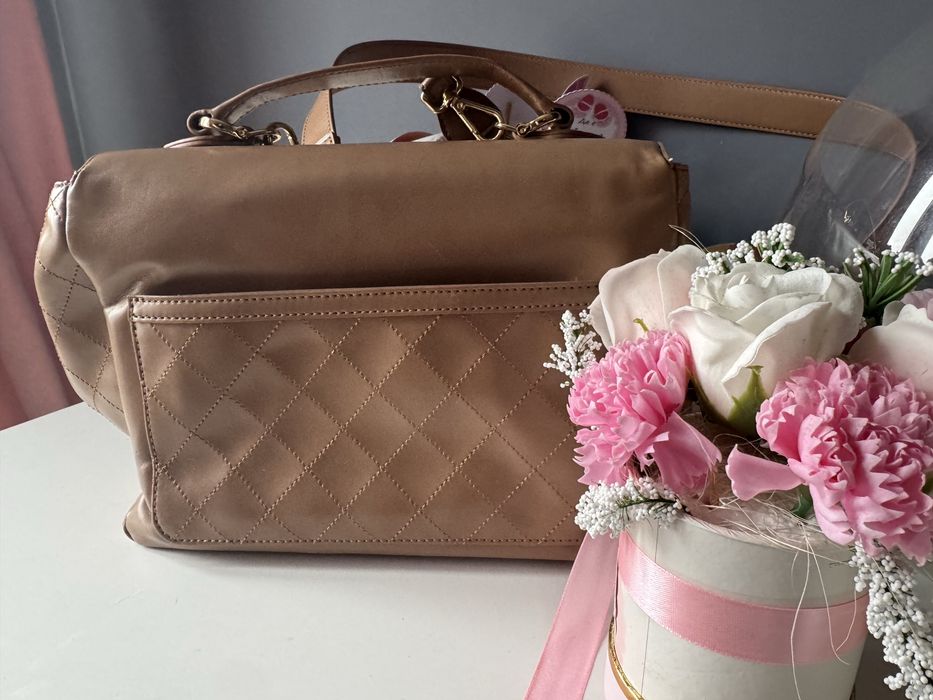 Кафява чанта Love Moschino