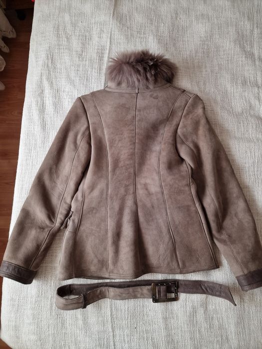 Cojoc de dama cu guler marime 38 Lungime 60cm