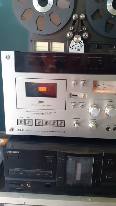 Deck Akai GX 570 MK2 thre head sistem audio