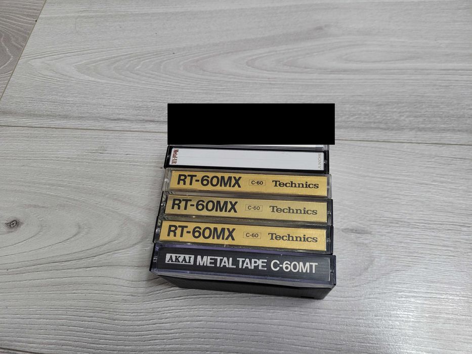 lot casete metal Sony Technics Akai