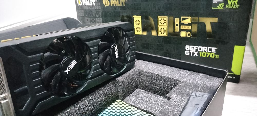 Продам видеокарту GTX 1070 TI