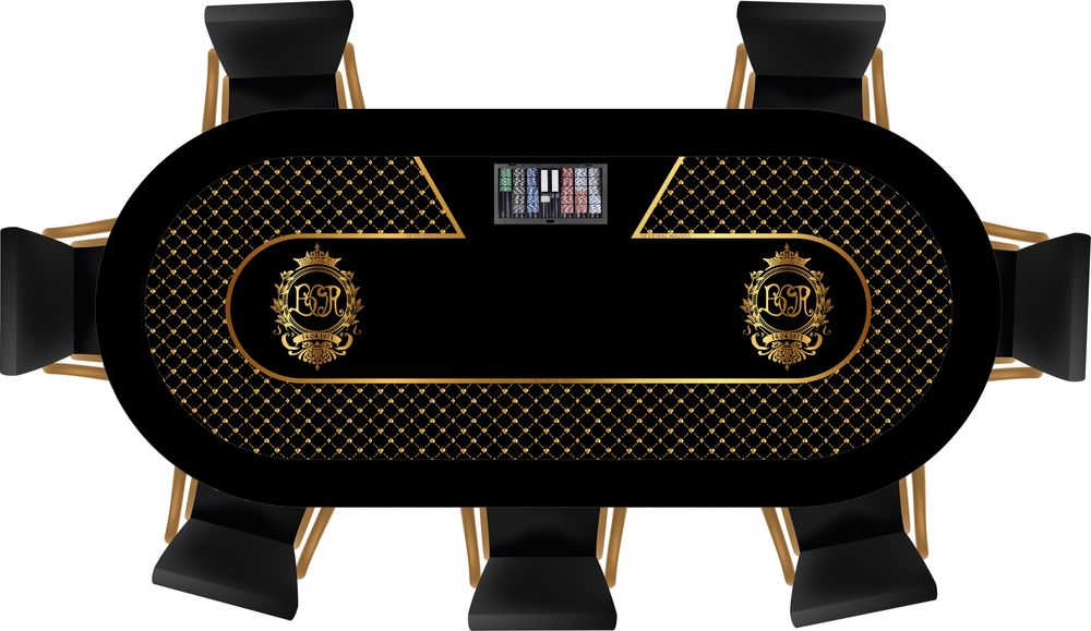 Masa Poker BOR customizata CustomTables.eu stoc