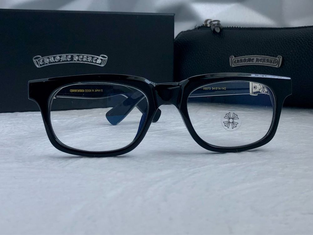 Очила за компютър Диоптрични рамки прозрачни слънчеви chrome hearts