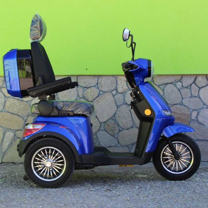 Електрическа триколка Max Motors FM2 PRO 1800W, 25Ah, Blue