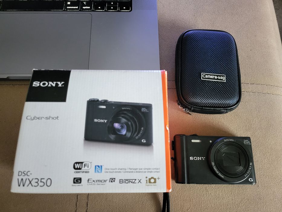 Sony WX350 18 мегапиксела/WiFi/20 зуум