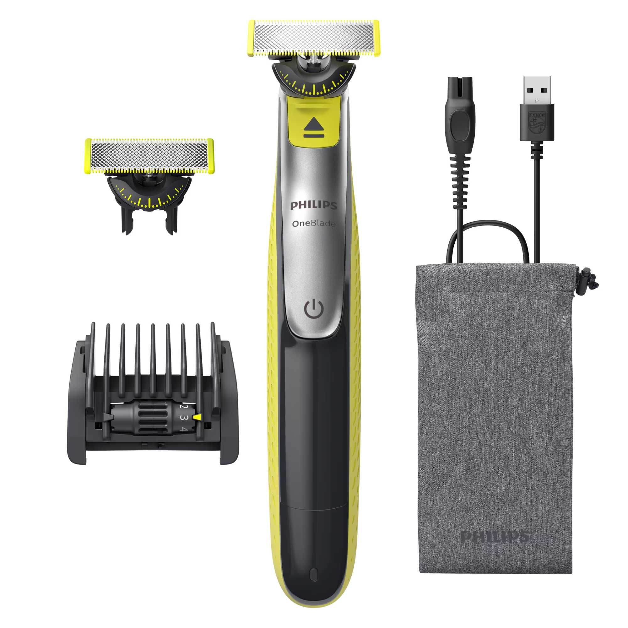Aparat hibrid barbierit si tuns barba PHILIPS OneBlade 360 QP2734/31