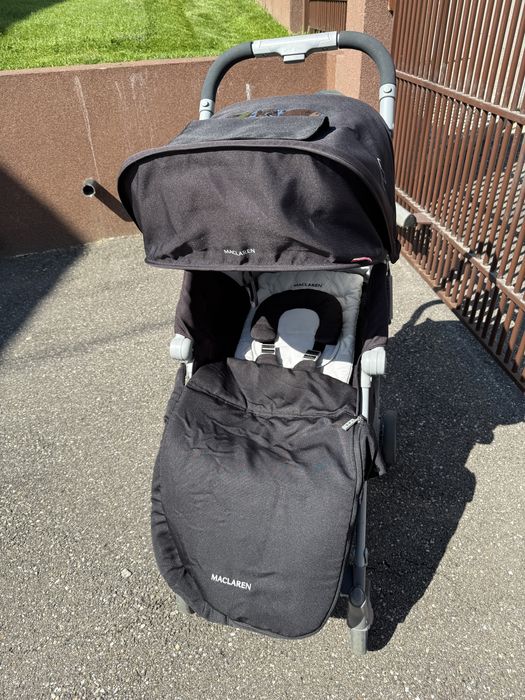Carucior pliabil tip umbrela Maclaren Techno XLR Black/Silver