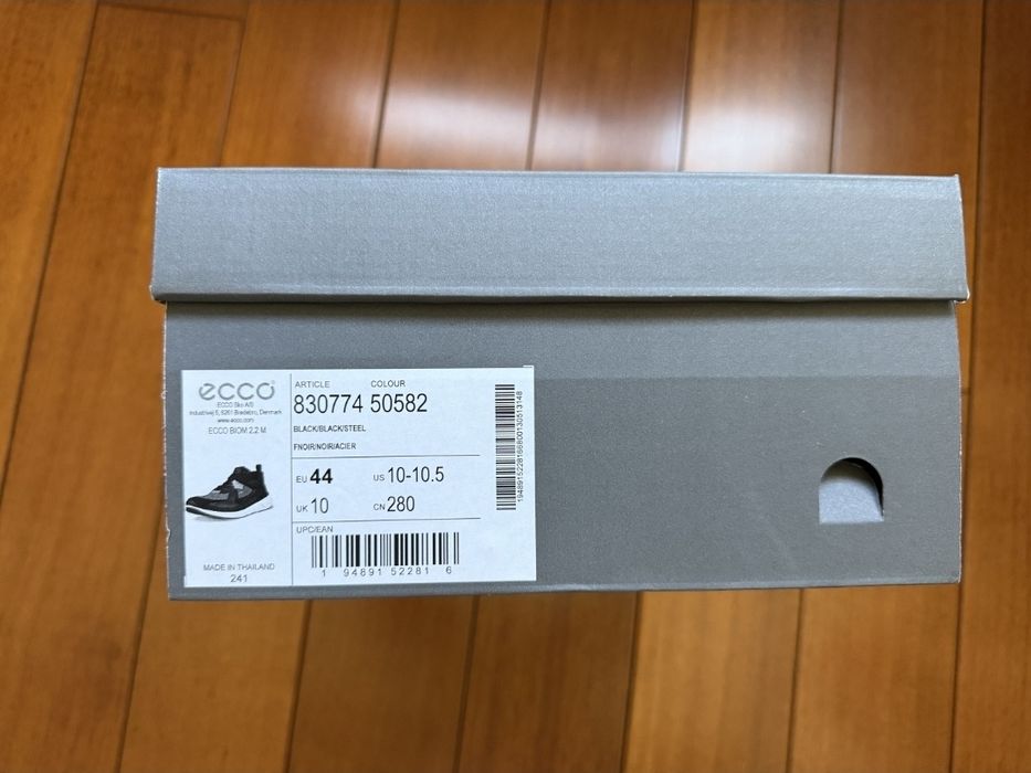 Sneakers sport pentru bărbați ECCO BIOM 2.2 M (negru) în mărimea 44.