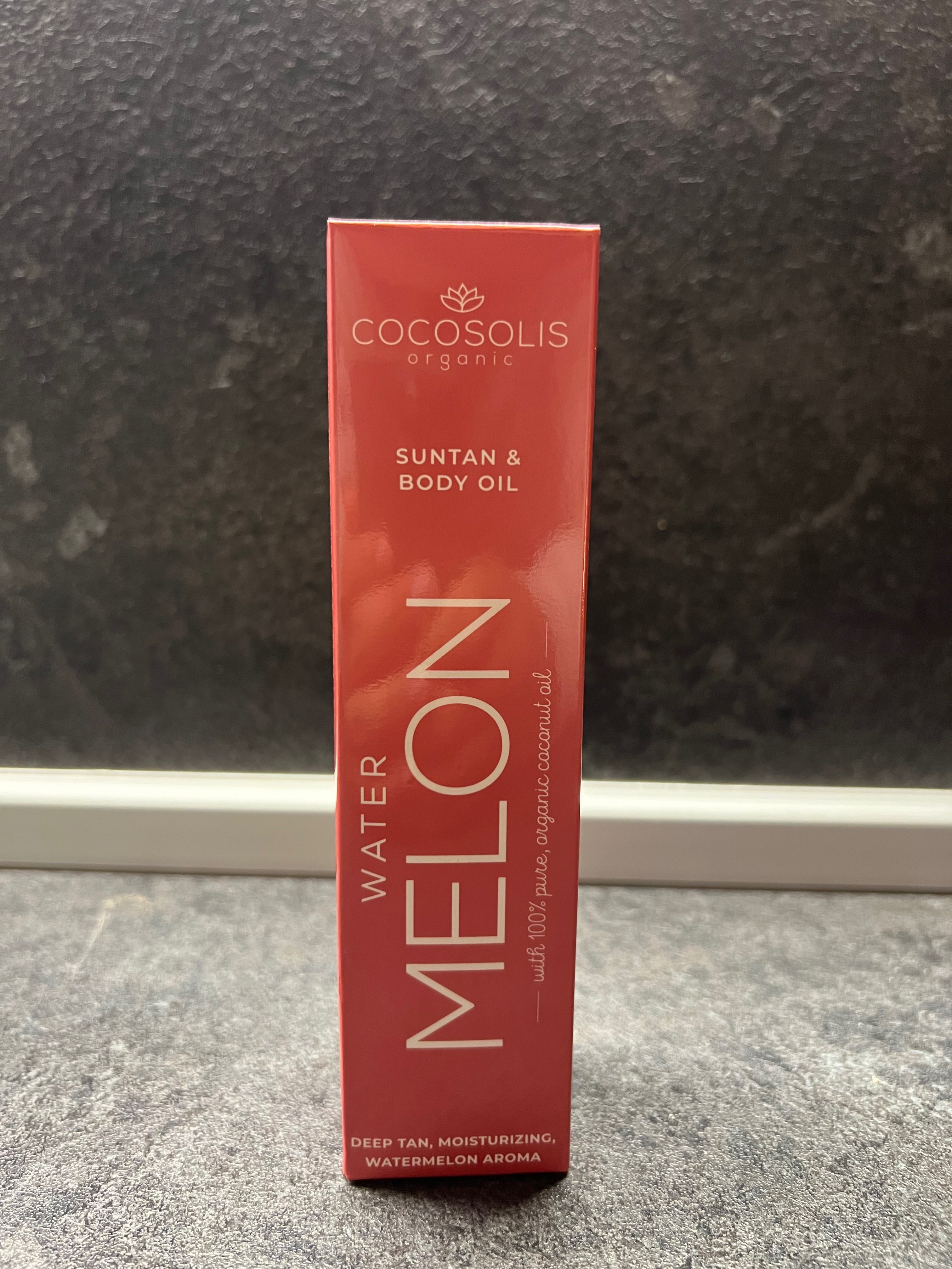 COCOSOLIS CHOCO & MELON Био масло за бърз шоколадов тен 110 мл – НОВО